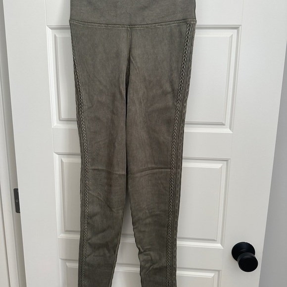 Aerie Sage Green Lounge Pants - Picture 2 of 5